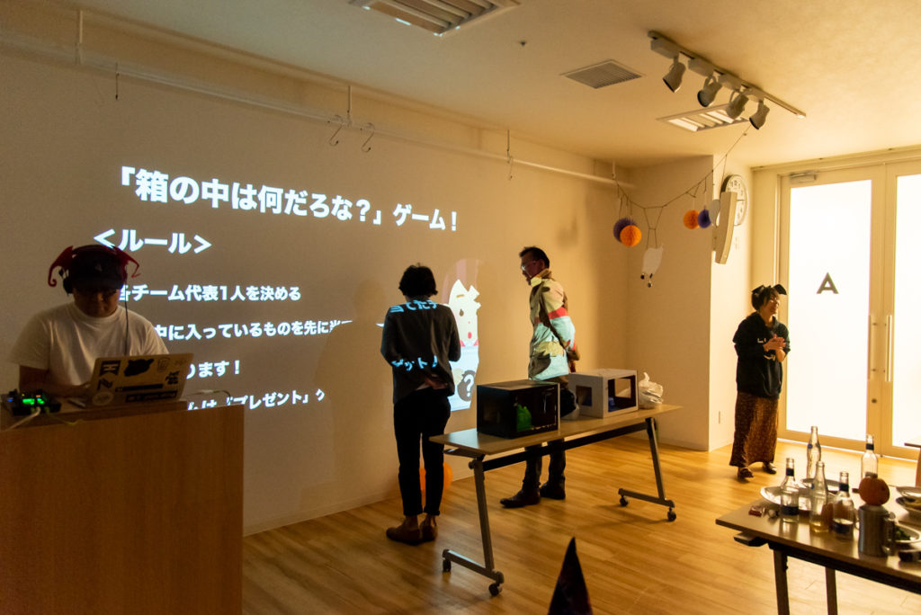 ハロウィンDJナイトで開催したゲーム大会の様子1