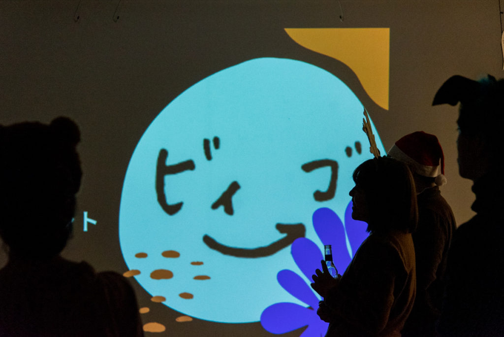 コワーキングスペースビィーゴでハロウィンに開催されたDJイベントの様子2
