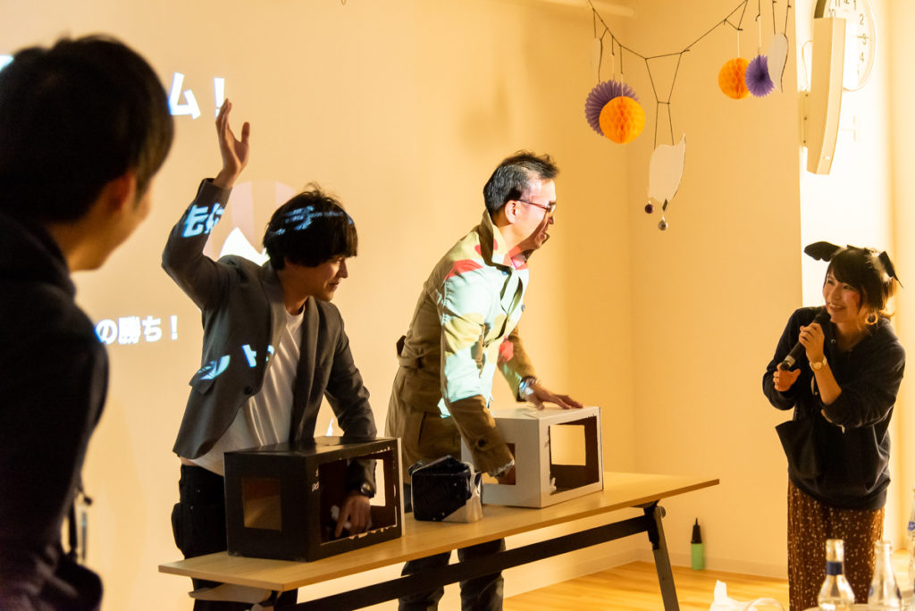 ハロウィンDJナイトで開催したゲーム大会の様子2