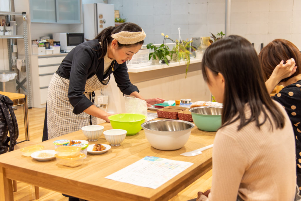 シュトーレン作りの様子