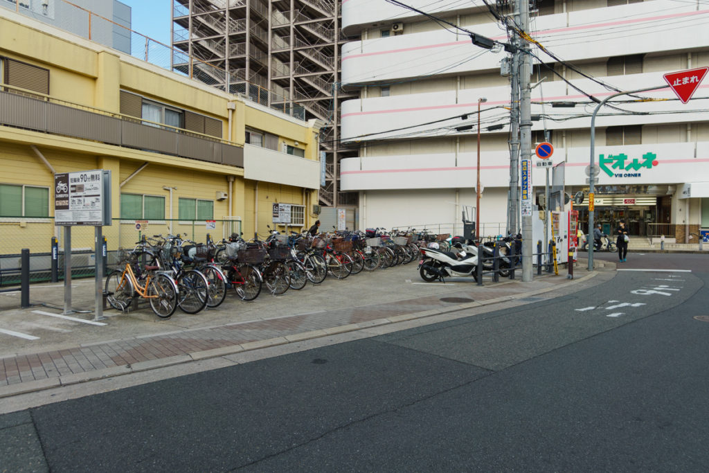 バイク置き場