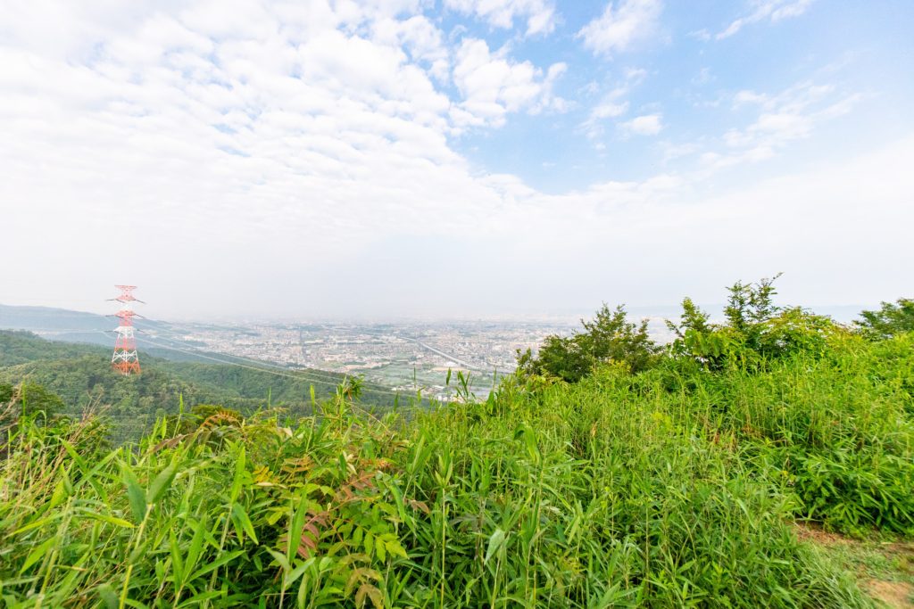 国見山の展望台