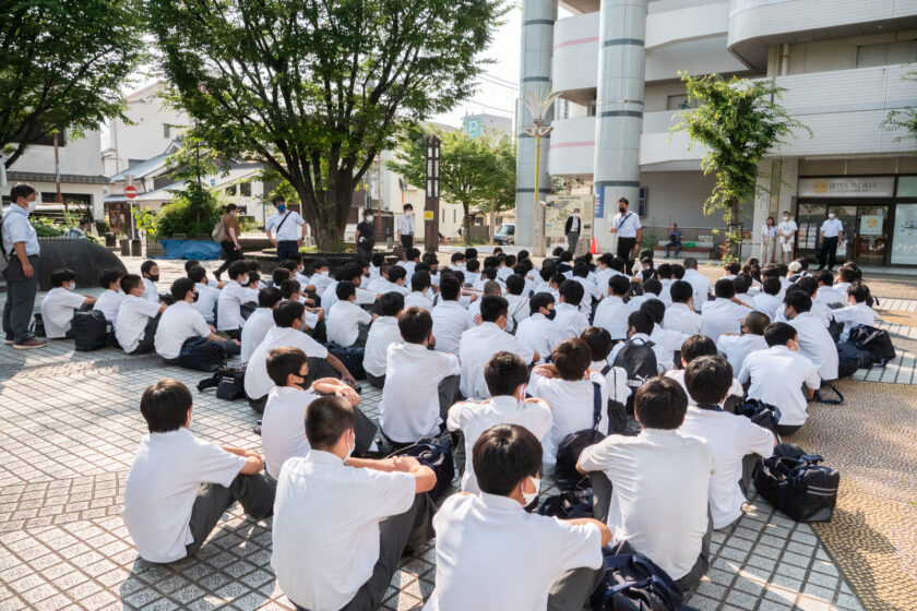 東海大附属大阪仰星高等学校中等部2年生による『枚方フィールドワーク』が実施されました