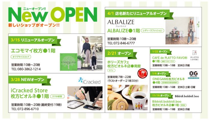 NEW OPEN